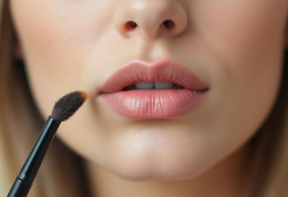 glossy lips